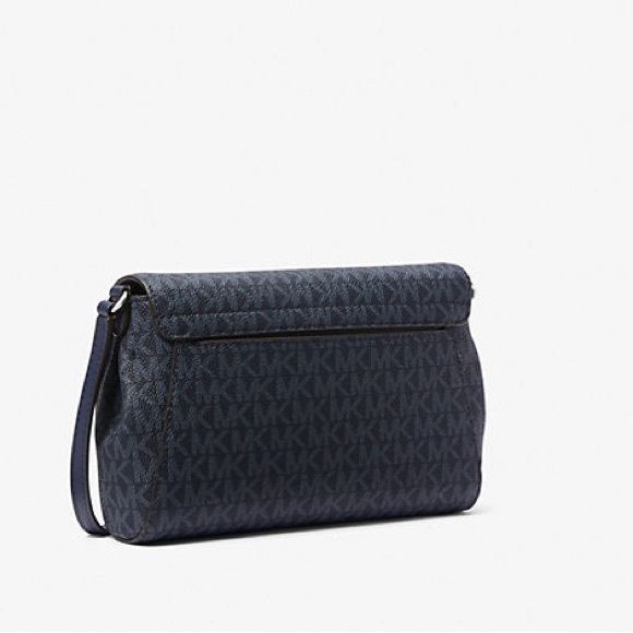 👖NWT Michael Kors Medium Signature Logo Convertible Crossbody Bag 👖 - Picture 5 of 11